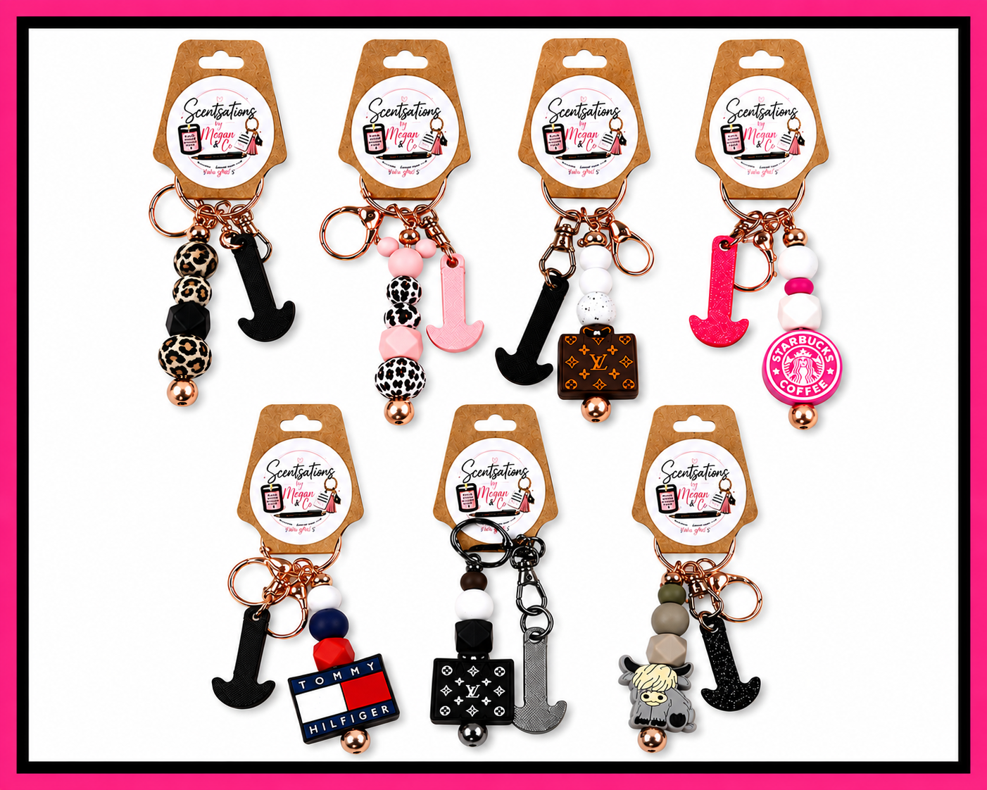 Retail Therapy Keyrings
